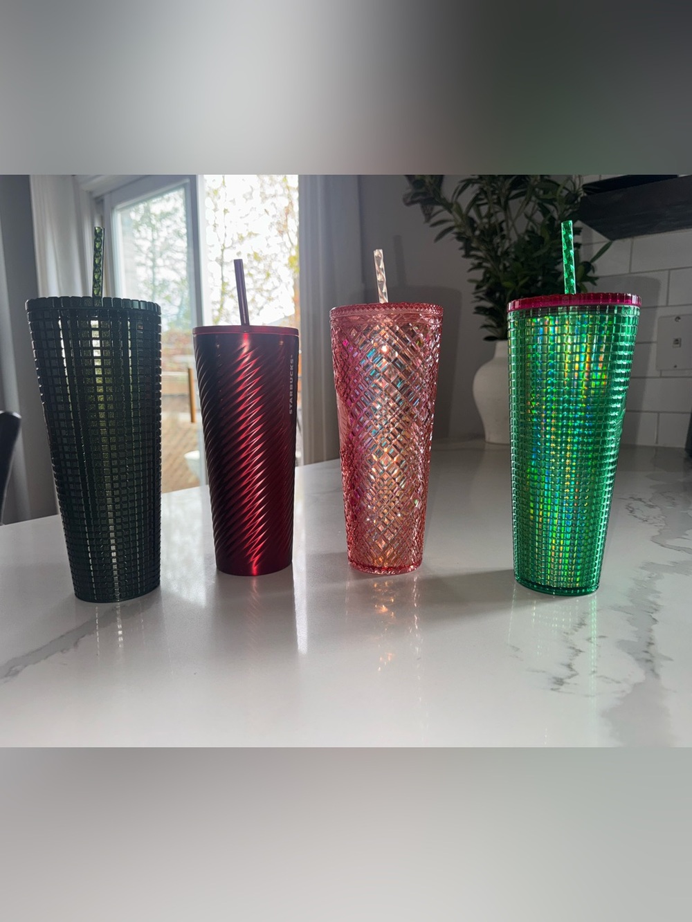 Starbucks cups. Lot of 4. All brand new
